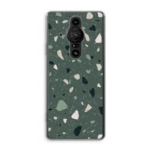 CaseCompany Terrazzo N°19: Sony Xperia Pro-I Transparant Hoesje