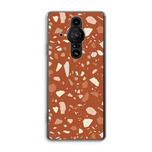 CaseCompany Terrazzo N°22: Sony Xperia Pro-I Transparant Hoesje