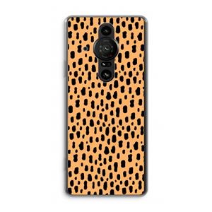CaseCompany Panter: Sony Xperia Pro-I Transparant Hoesje