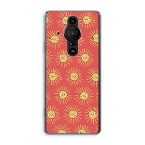 CaseCompany Zon: Sony Xperia Pro-I Transparant Hoesje