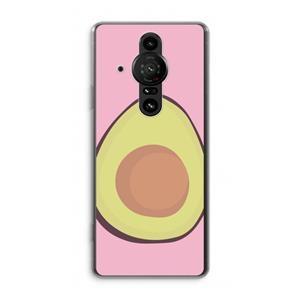CaseCompany Avocado: Sony Xperia Pro-I Transparant Hoesje