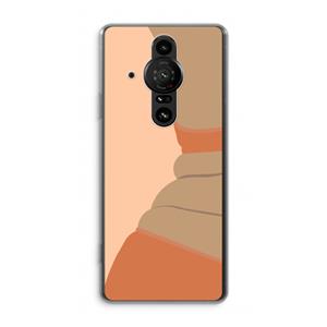 CaseCompany Bikini: Sony Xperia Pro-I Transparant Hoesje