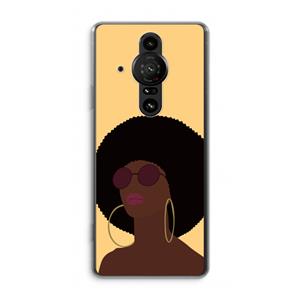 CaseCompany Golden hour: Sony Xperia Pro-I Transparant Hoesje