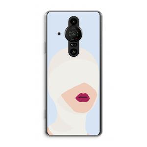 CaseCompany Incognito: Sony Xperia Pro-I Transparant Hoesje