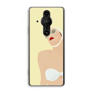 CaseCompany Summer: Sony Xperia Pro-I Transparant Hoesje