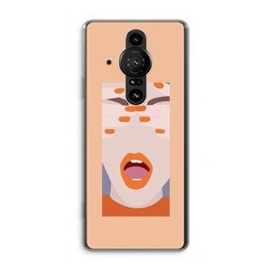 CaseCompany Surprise: Sony Xperia Pro-I Transparant Hoesje
