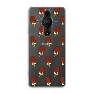 CaseCompany Yummy: Sony Xperia Pro-I Transparant Hoesje