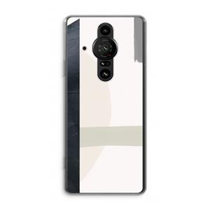 CaseCompany Baca: Sony Xperia Pro-I Transparant Hoesje
