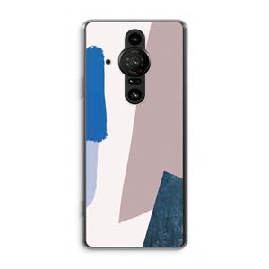 CaseCompany Lapis: Sony Xperia Pro-I Transparant Hoesje