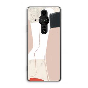 CaseCompany Lava: Sony Xperia Pro-I Transparant Hoesje