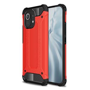 Lunso Armor Guard backcover hoes - Xiaomi Mi 11 - Rood