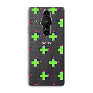 CaseCompany 8-bit N°10: Sony Xperia Pro-I Transparant Hoesje
