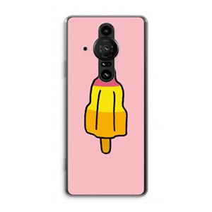 CaseCompany Raketijsje: Sony Xperia Pro-I Transparant Hoesje