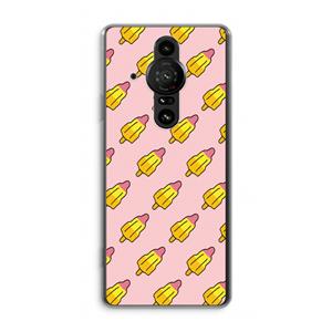 CaseCompany Waterijsjes: Sony Xperia Pro-I Transparant Hoesje