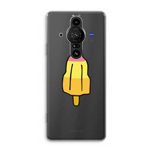 CaseCompany Raketijsje: Sony Xperia Pro-I Transparant Hoesje