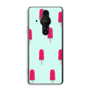 CaseCompany Waterijsje: Sony Xperia Pro-I Transparant Hoesje