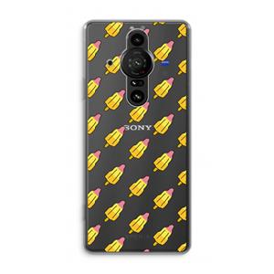 CaseCompany Waterijsjes: Sony Xperia Pro-I Transparant Hoesje