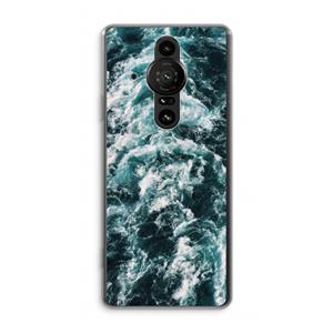 CaseCompany Zee golf: Sony Xperia Pro-I Transparant Hoesje
