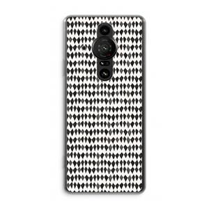 CaseCompany Crazy shapes: Sony Xperia Pro-I Transparant Hoesje