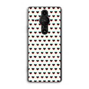 CaseCompany Hartjes: Sony Xperia Pro-I Transparant Hoesje