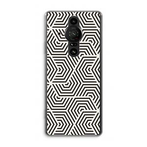 CaseCompany Magic pattern: Sony Xperia Pro-I Transparant Hoesje