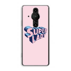CaseCompany Superlady: Sony Xperia Pro-I Transparant Hoesje