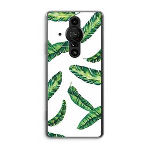 CaseCompany Lange bladeren: Sony Xperia Pro-I Transparant Hoesje