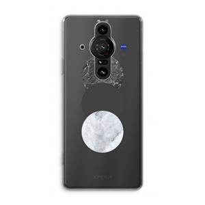 CaseCompany Marmeren cirkels: Sony Xperia Pro-I Transparant Hoesje