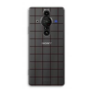 CaseCompany Rooster: Sony Xperia Pro-I Transparant Hoesje