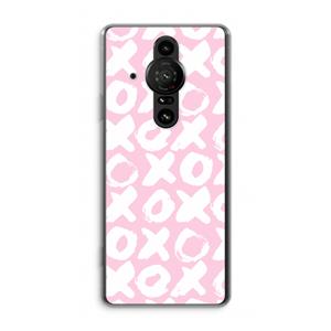 CaseCompany XOXO: Sony Xperia Pro-I Transparant Hoesje