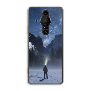 CaseCompany Wanderlust: Sony Xperia Pro-I Transparant Hoesje