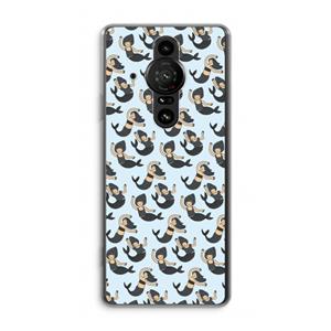 CaseCompany Zeemeermin: Sony Xperia Pro-I Transparant Hoesje