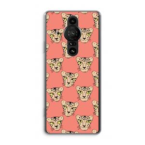 CaseCompany Tijger: Sony Xperia Pro-I Transparant Hoesje