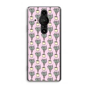 CaseCompany Boompje: Sony Xperia Pro-I Transparant Hoesje