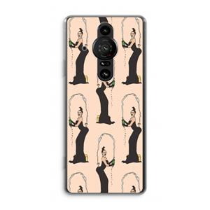 CaseCompany Pop Some Kim: Sony Xperia Pro-I Transparant Hoesje