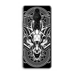 CaseCompany Oh Deer: Sony Xperia Pro-I Transparant Hoesje