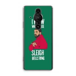 CaseCompany Sleigh Bells Ring: Sony Xperia Pro-I Transparant Hoesje