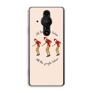 CaseCompany Jingle Ladies: Sony Xperia Pro-I Transparant Hoesje