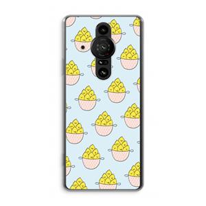 CaseCompany Citroenen: Sony Xperia Pro-I Transparant Hoesje
