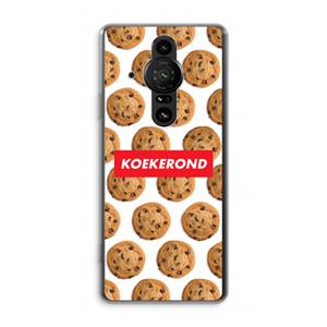 CaseCompany Koekerond: Sony Xperia Pro-I Transparant Hoesje