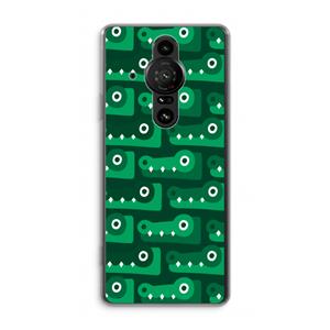 CaseCompany Crocs: Sony Xperia Pro-I Transparant Hoesje