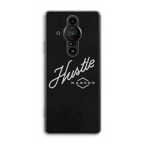 CaseCompany Hustle: Sony Xperia Pro-I Transparant Hoesje
