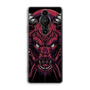 CaseCompany Hell Hound and Serpents: Sony Xperia Pro-I Transparant Hoesje