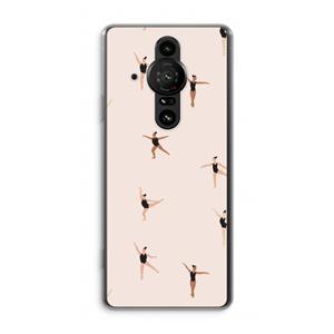 CaseCompany Dancing #1: Sony Xperia Pro-I Transparant Hoesje