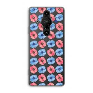 CaseCompany Klaproosjes: Sony Xperia Pro-I Transparant Hoesje