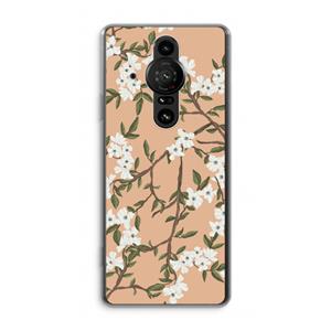 CaseCompany Blossoming spring: Sony Xperia Pro-I Transparant Hoesje