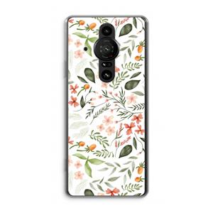 CaseCompany Sweet little flowers: Sony Xperia Pro-I Transparant Hoesje