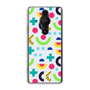 CaseCompany 8-bit N°1: Sony Xperia Pro-I Transparant Hoesje