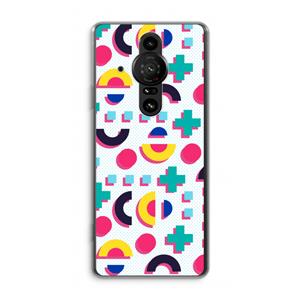 CaseCompany 8-bit N°2: Sony Xperia Pro-I Transparant Hoesje