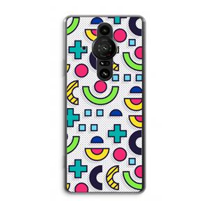CaseCompany 8-bit N°6: Sony Xperia Pro-I Transparant Hoesje